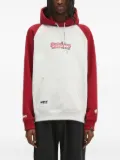 AAPE BY *A BATHING APE® raglan-sleeve graphic hoodie - Grey