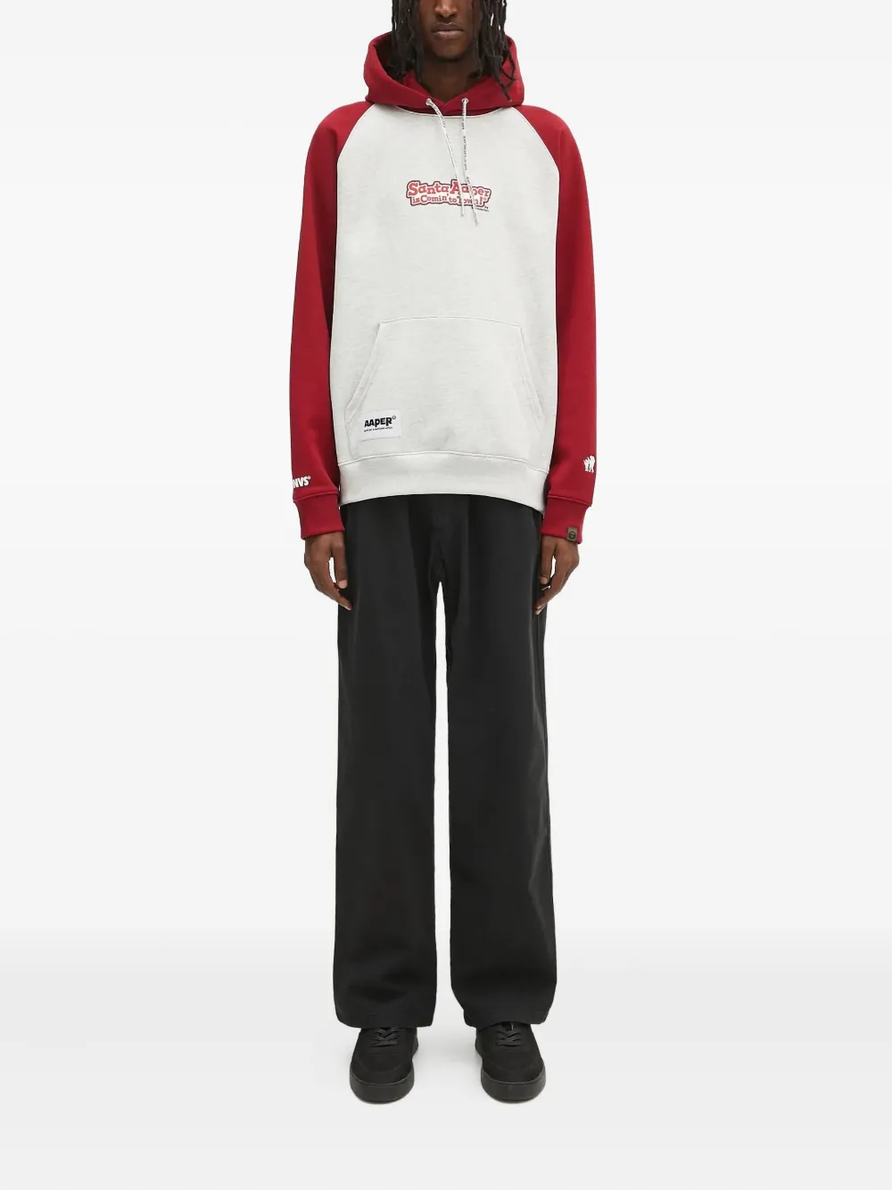AAPE BY *A BATHING APE® raglan-sleeve graphic hoodie | Hoodies | Image 2