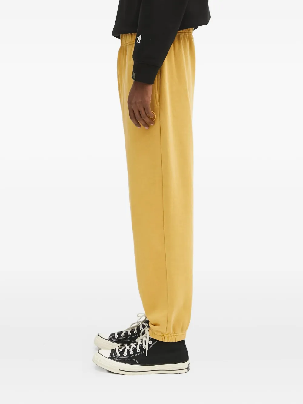 AAPE BY *A BATHING APE Aape Now-logo track pants Geel