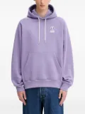 AAPE BY *A BATHING APE® logo-detail patch-pocket hoodie - Purple