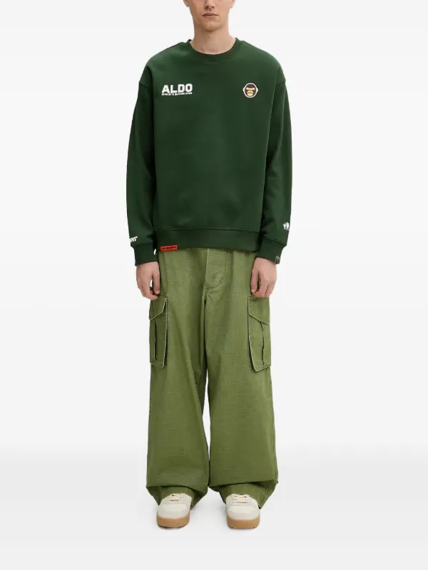 AAPE BY *A BATHING APE® ロゴ スウェットシャツ | グリーン | FARFETCH JP