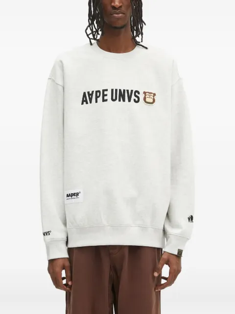 AAPE BY *A BATHING APE® embroidered sweatshirt