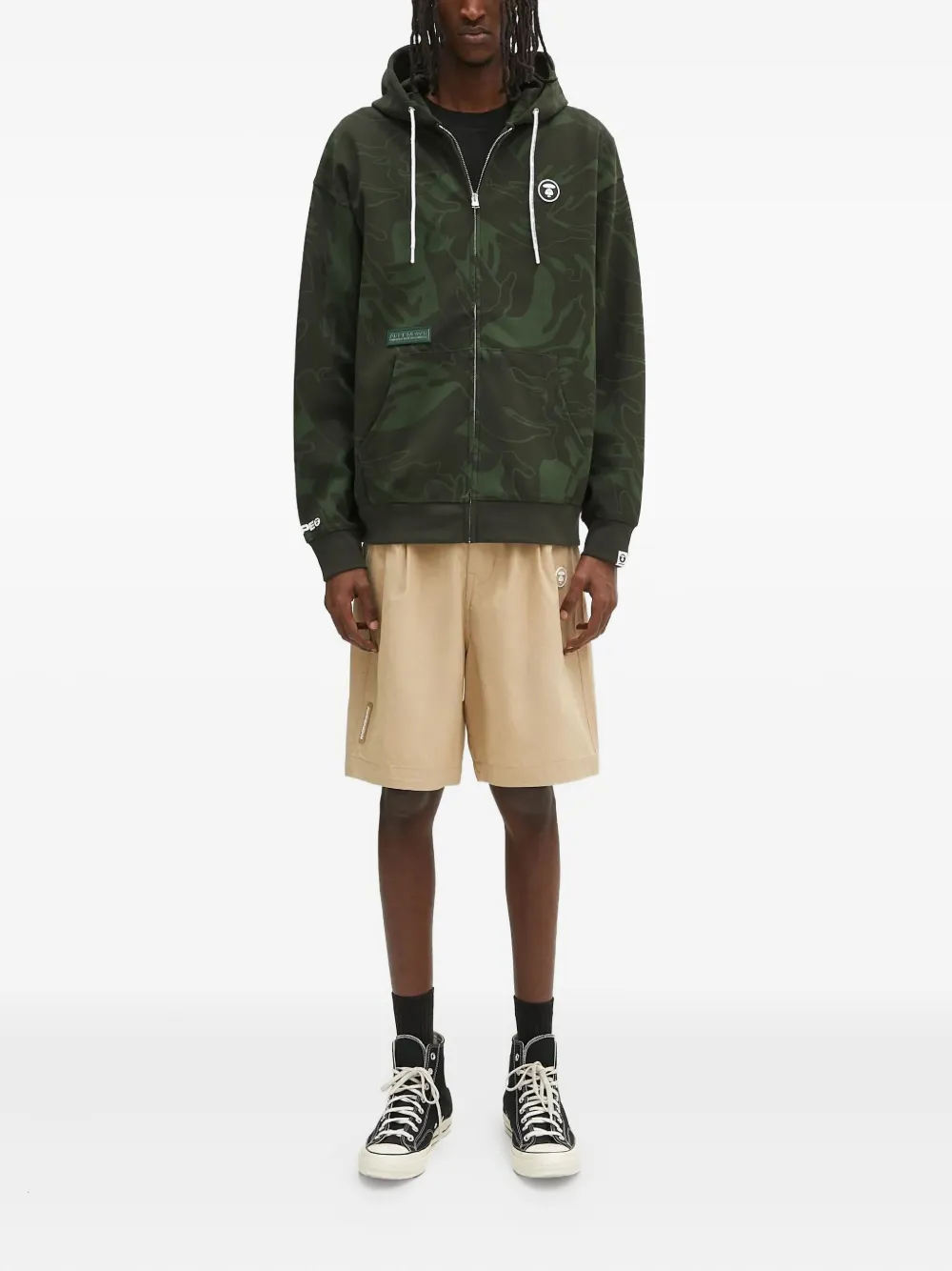 AAPE BY *A BATHING APE® camouflage-print zip-up hoodie | Hoodies | Image 2