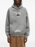 AAPE BY *A BATHING APE® text-print hoodie - Grey