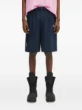 AAPE BY *A BATHING APE® logo-embroidered bermuda shorts - Blue