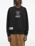 AAPE BY *A BATHING APE® dropped-shoulders crew-neck sweatshirt - Black
