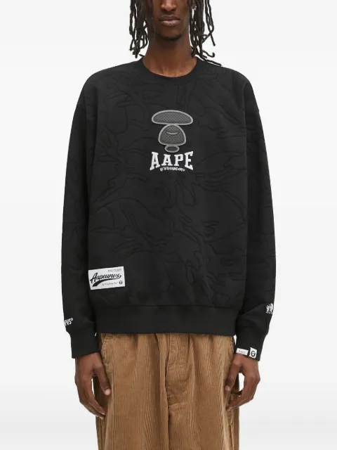 AAPE BY *A BATHING APE® dropped-shoulders crew-neck sweatshirt