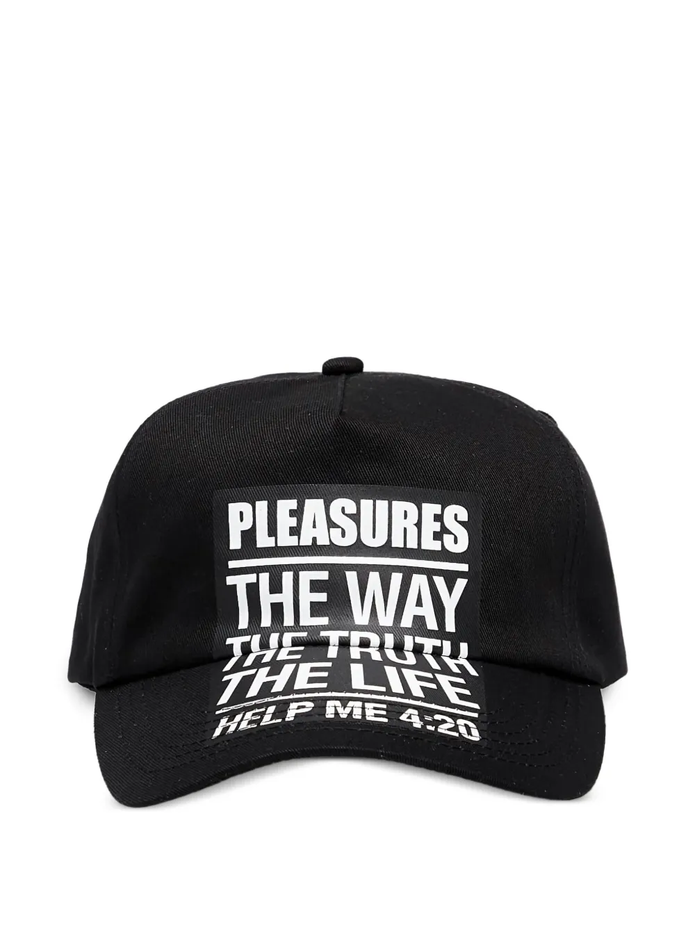 Pleasures Proverb cap | Black | Image 1