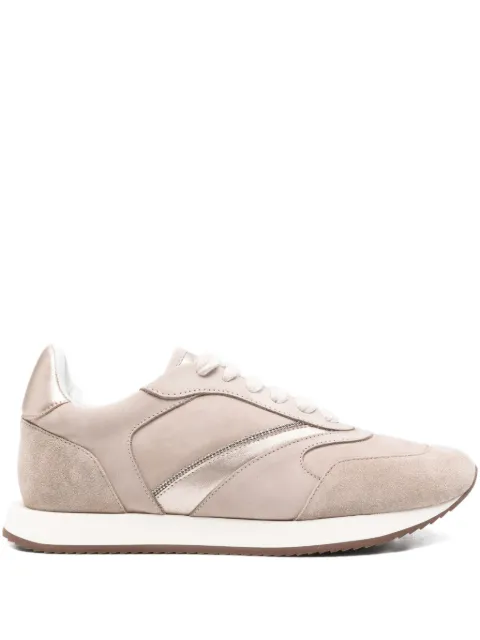 Peserico metallic-panel low-top sneakers