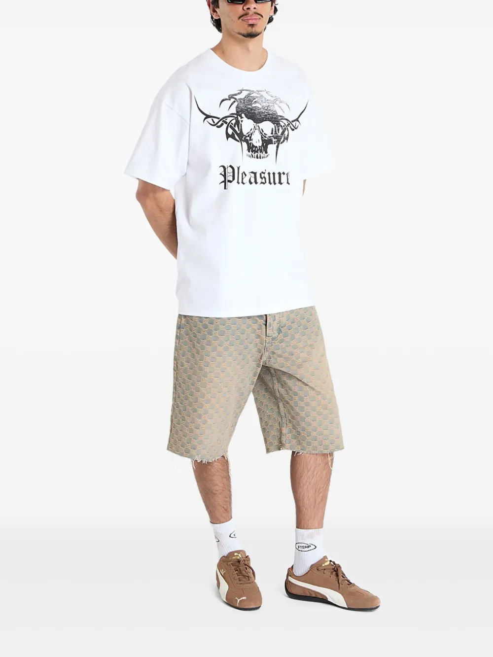 Pleasures skull-graphic T-shirt | T-Shirts | Image 2