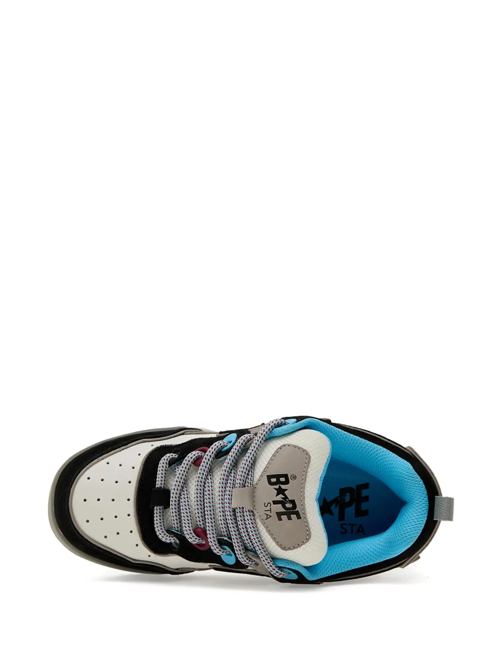 A BATHING APE Flip Sta L star-embellished sneakers White