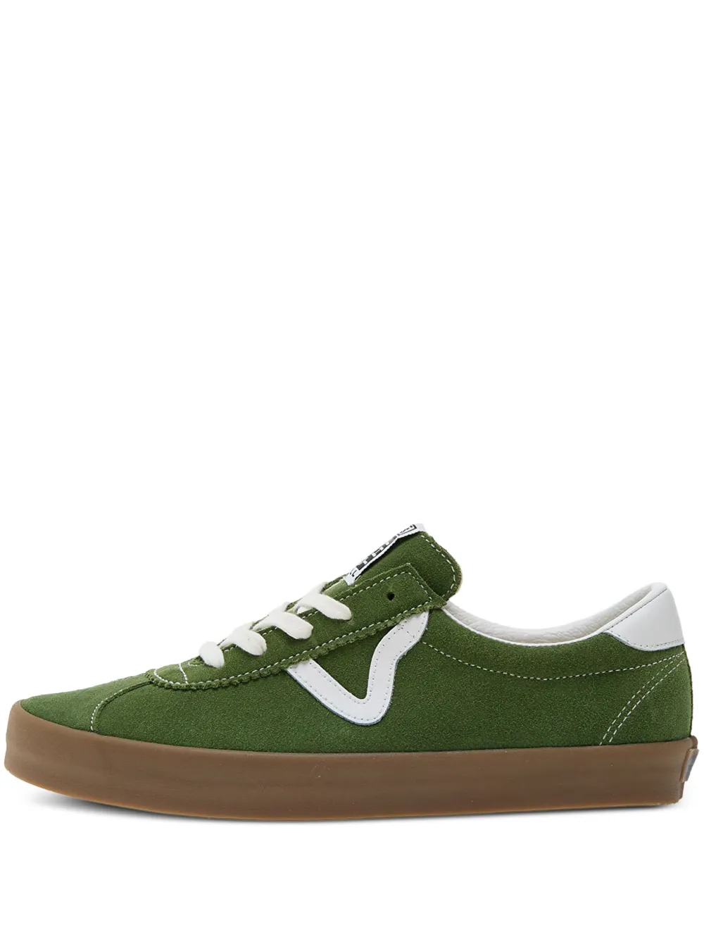 Vans suede gum-sole trainers Green