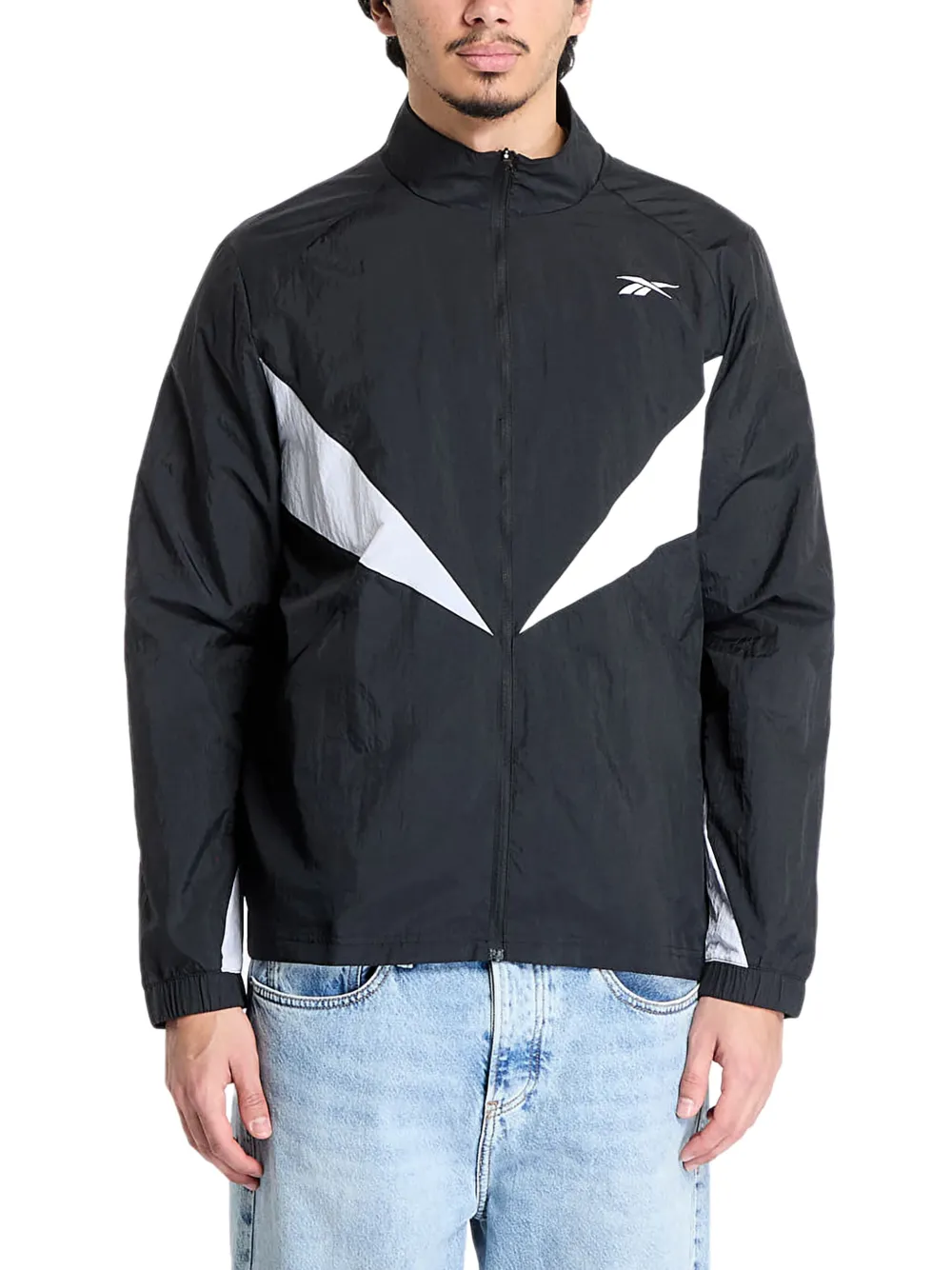 Reebok Basketbal trainingsjack Zwart