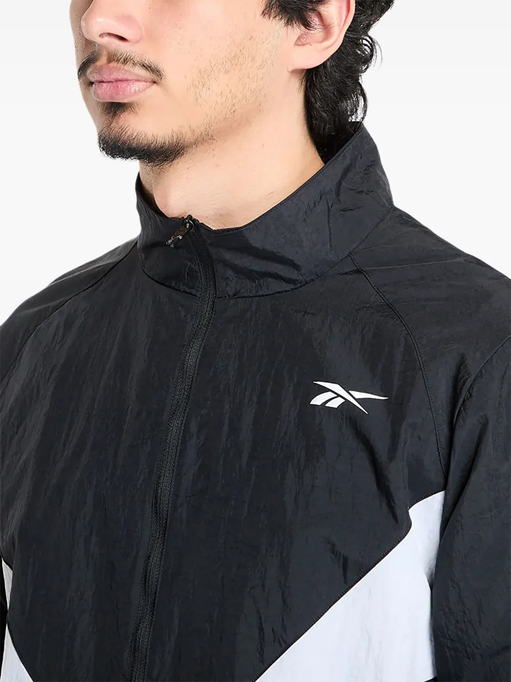 Reebok Basketbal trainingsjack Zwart