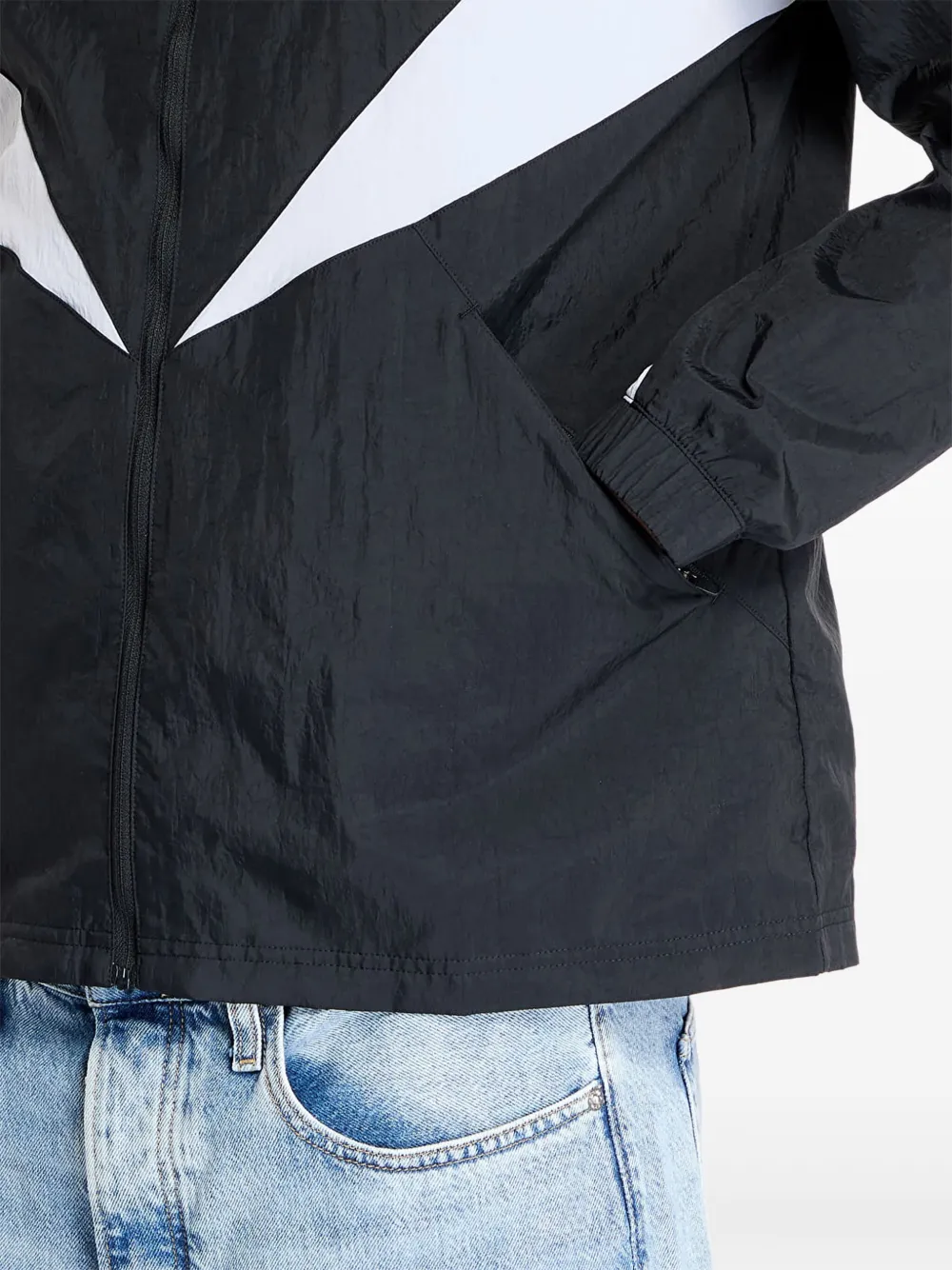 Reebok Basketbal trainingsjack Zwart