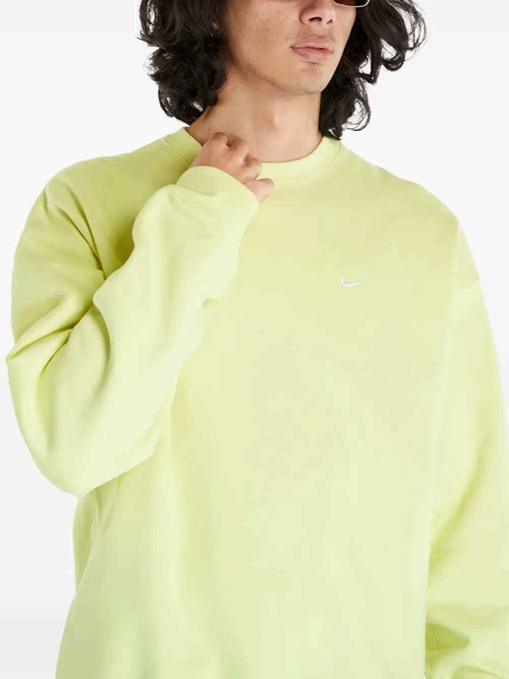 Nike Sweater met ronde hals Geel