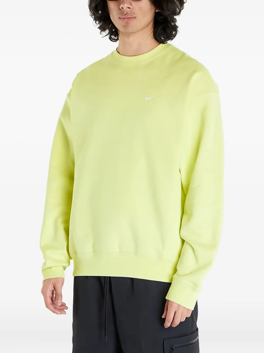 Nike sudadera con cuello redondo | amarillo | Image 1