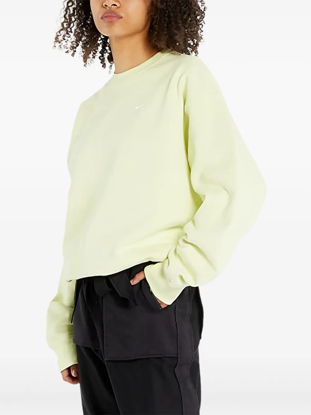 Nike Sweater met ronde hals Geel