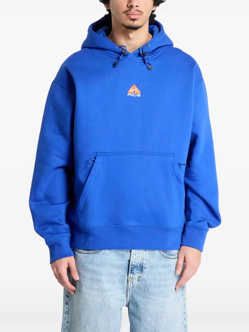 Nike ACG fleece hoodie Blauw