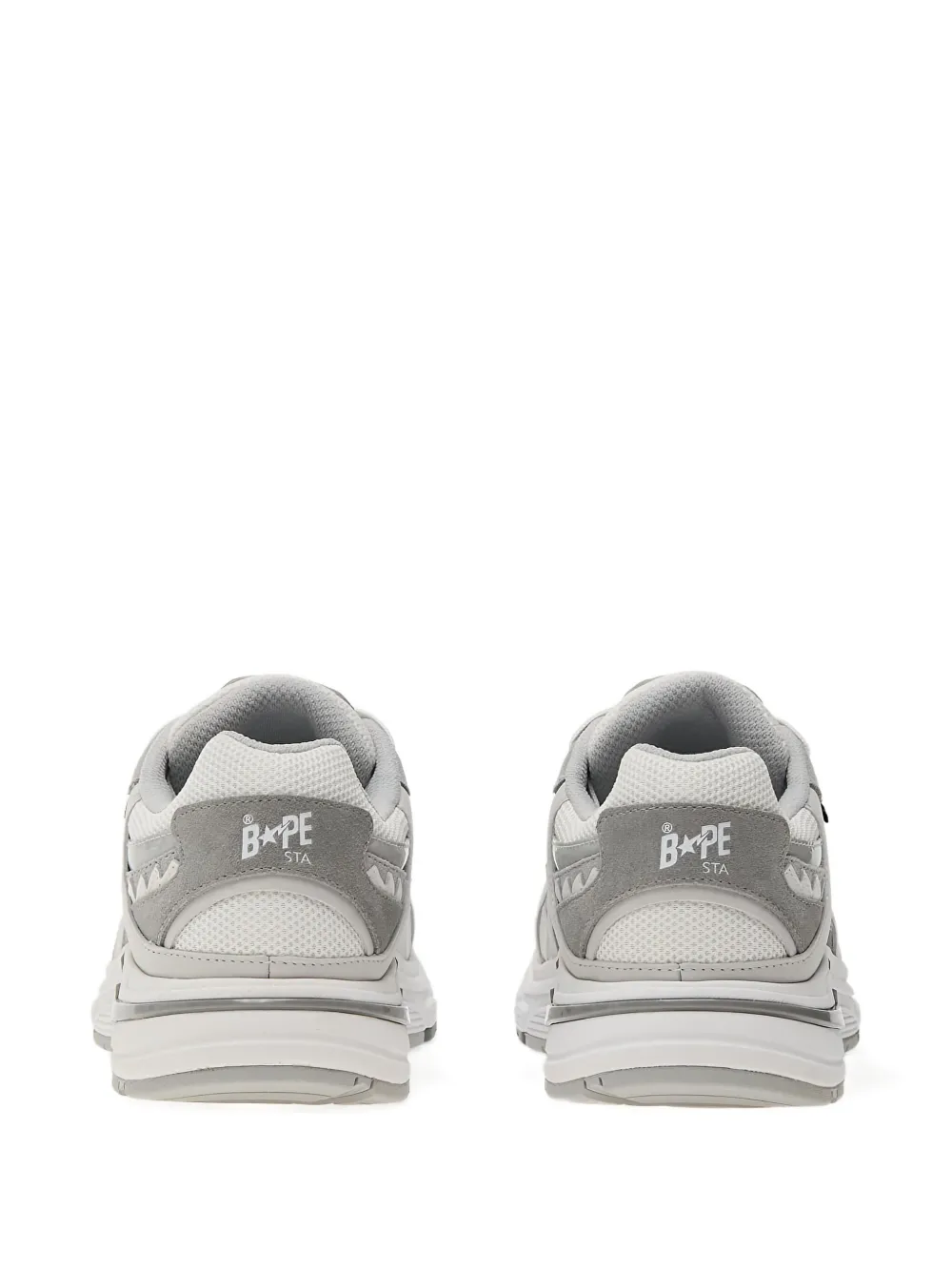 A BATHING APE Shark STA #1 low-top sneakers Grey