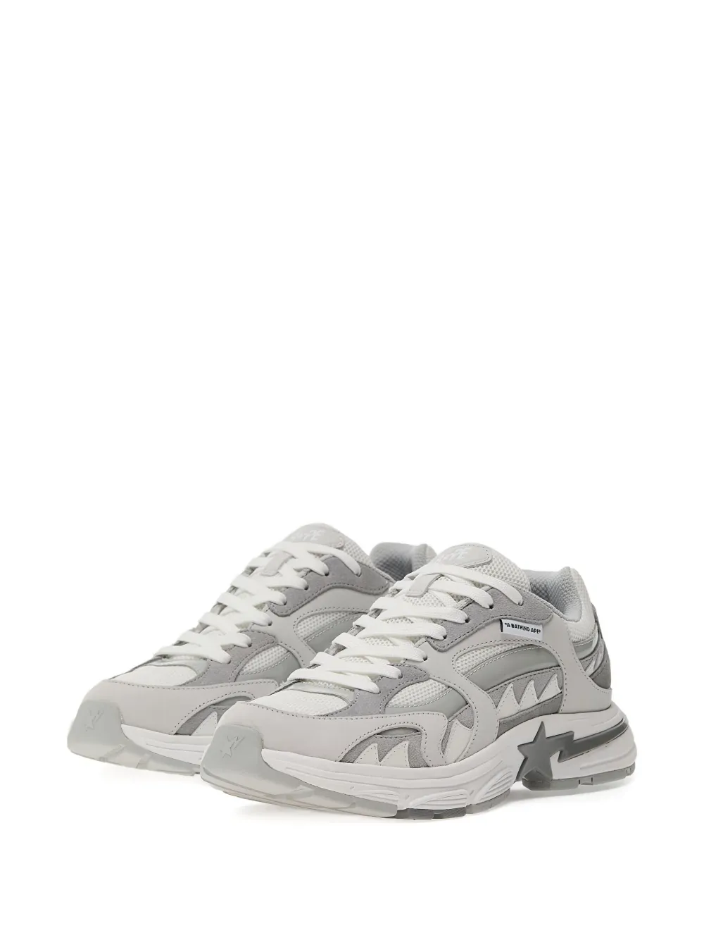 A BATHING APE Shark STA #1 low-top sneakers Grey