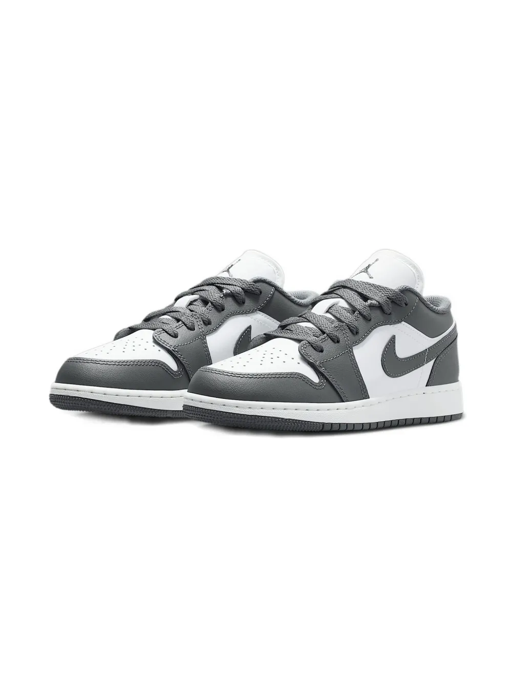 Jordan Kids Air Jordan 1 Low "Grey White" sneakers