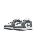 Jordan Kids Air Jordan 1 Low ""Grey White"" sneakers