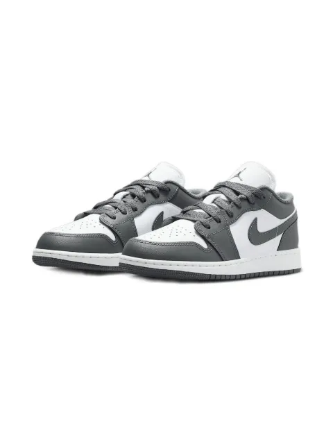 Jordan Kids Air Jordan 1 Low "Grey White" sneakers