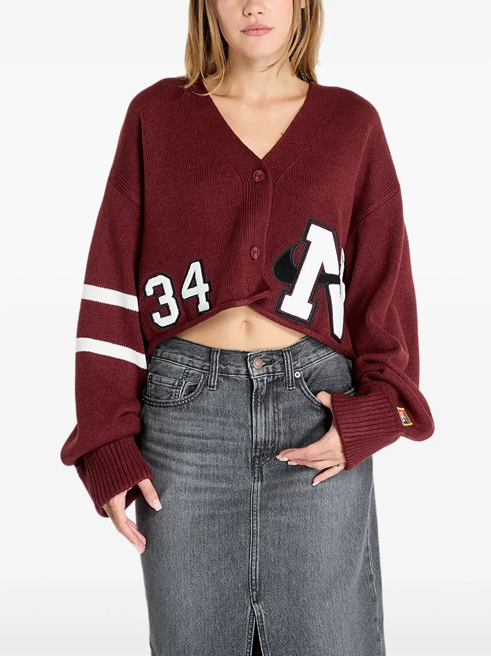 Nike x Yoon cardigan Rood