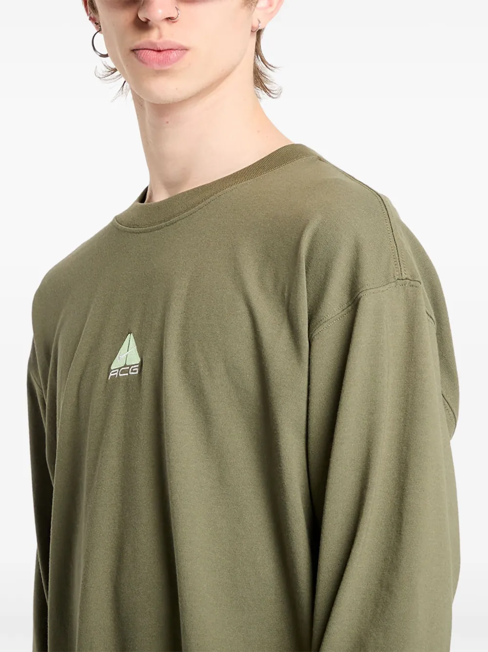Nike ACG Lungs T-shirt met lange mouwen Groen