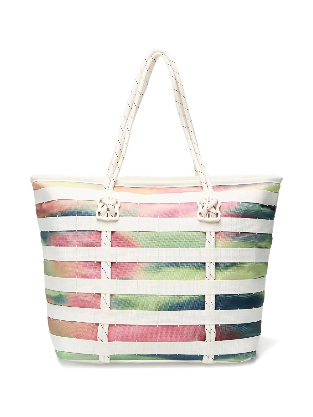 Nike Artist Collection Rpm Striped Tote Bag In Brown