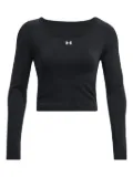 Under Armour seamless long-sleeve compression top - Black