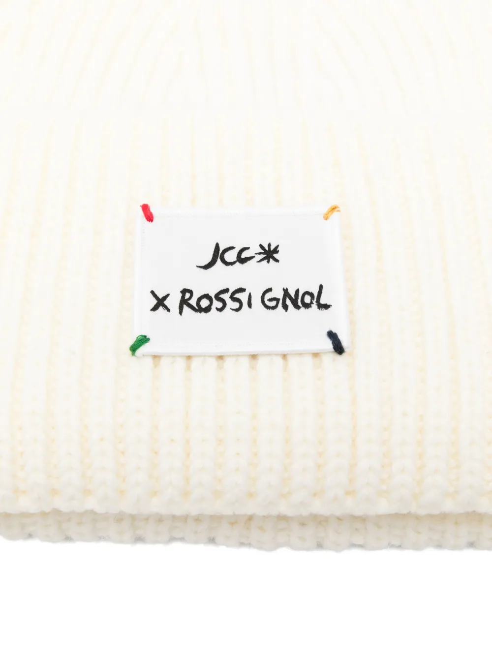 Rossignol Stellar ribbed-knit beanie - Wit
