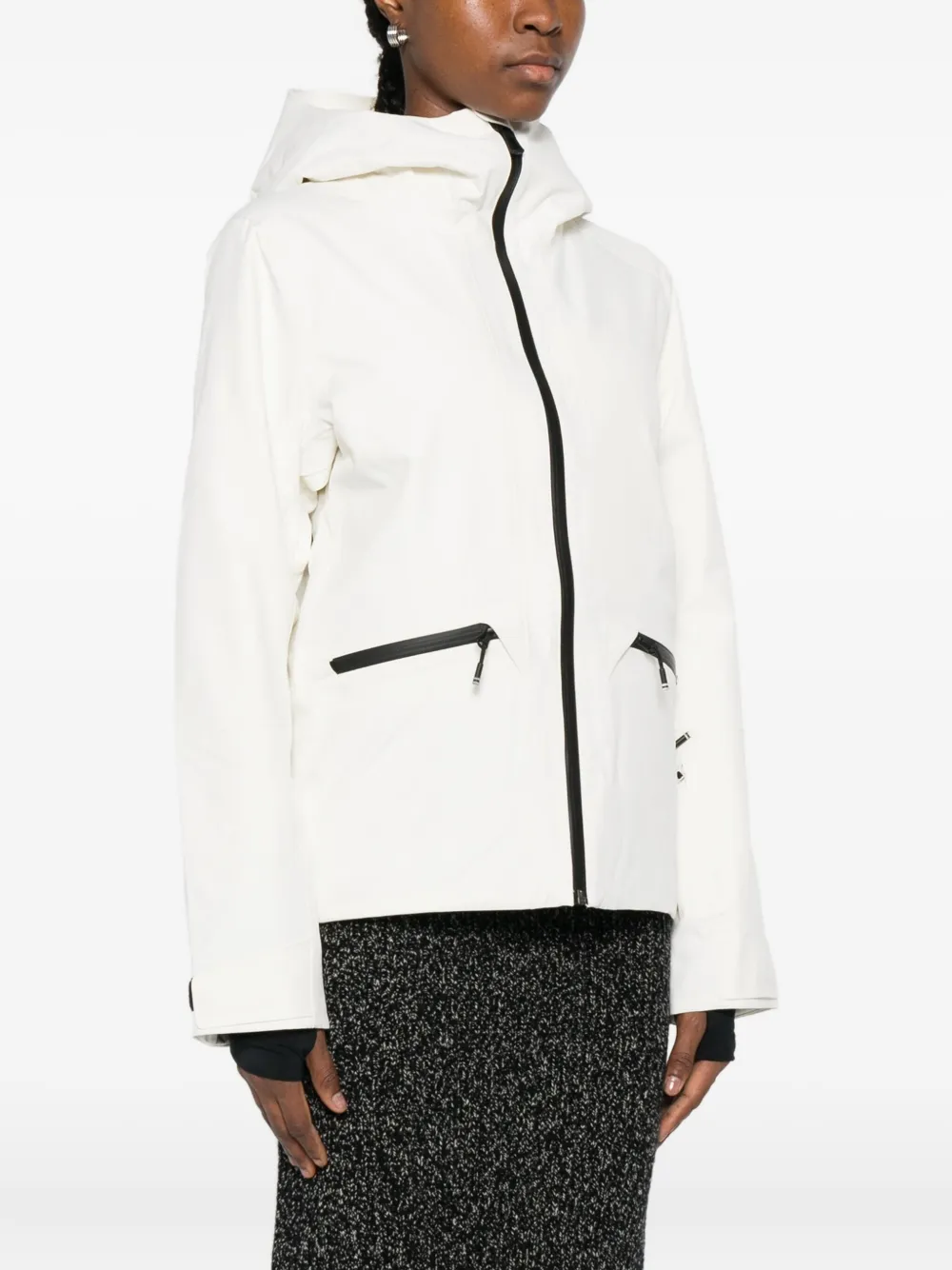 Rossignol Hooded Padded Jacket In White
