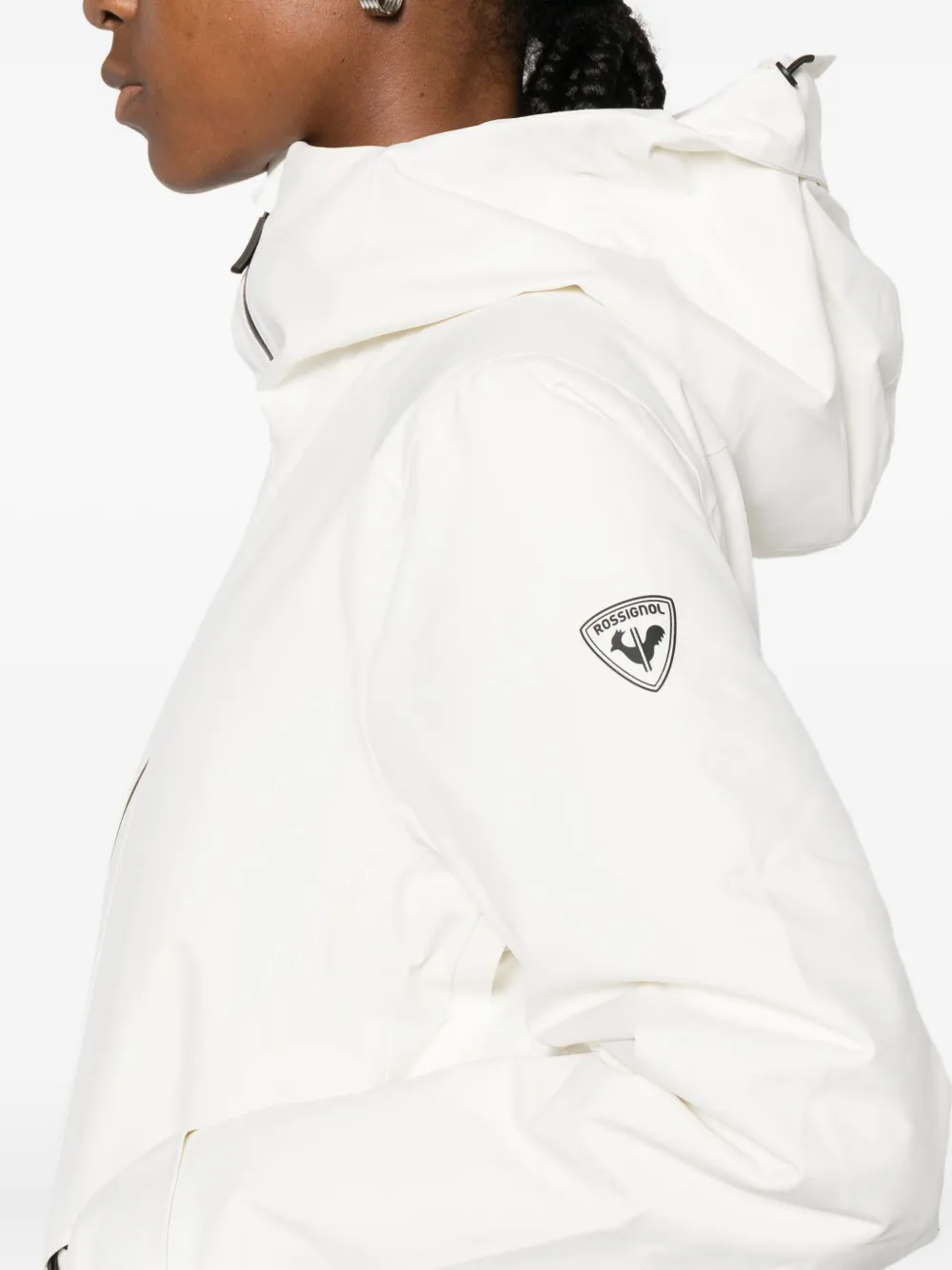 Rossignol Hooded Padded Jacket In White