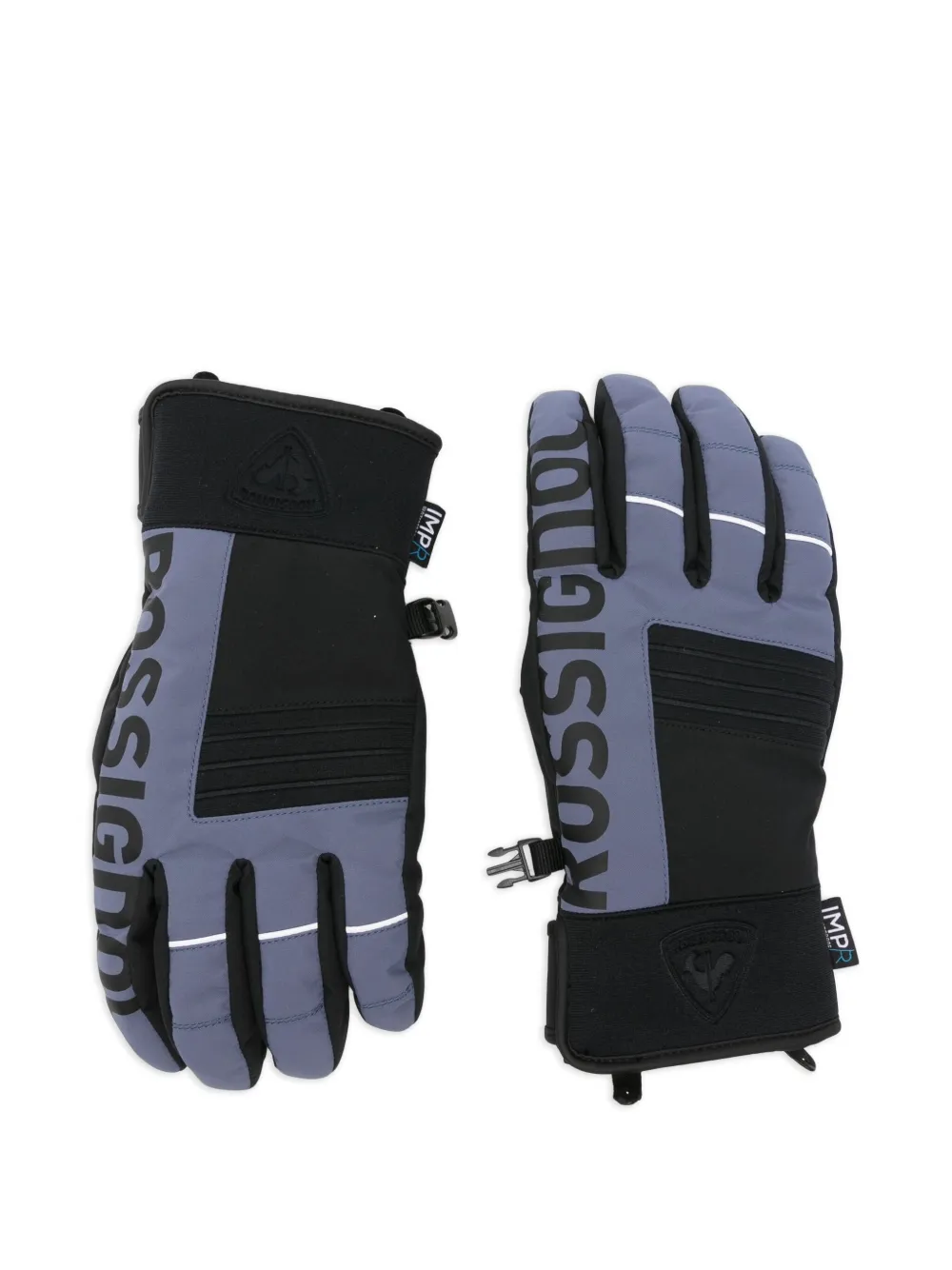 Rossignol logo-print gloves | Blue | Image 1