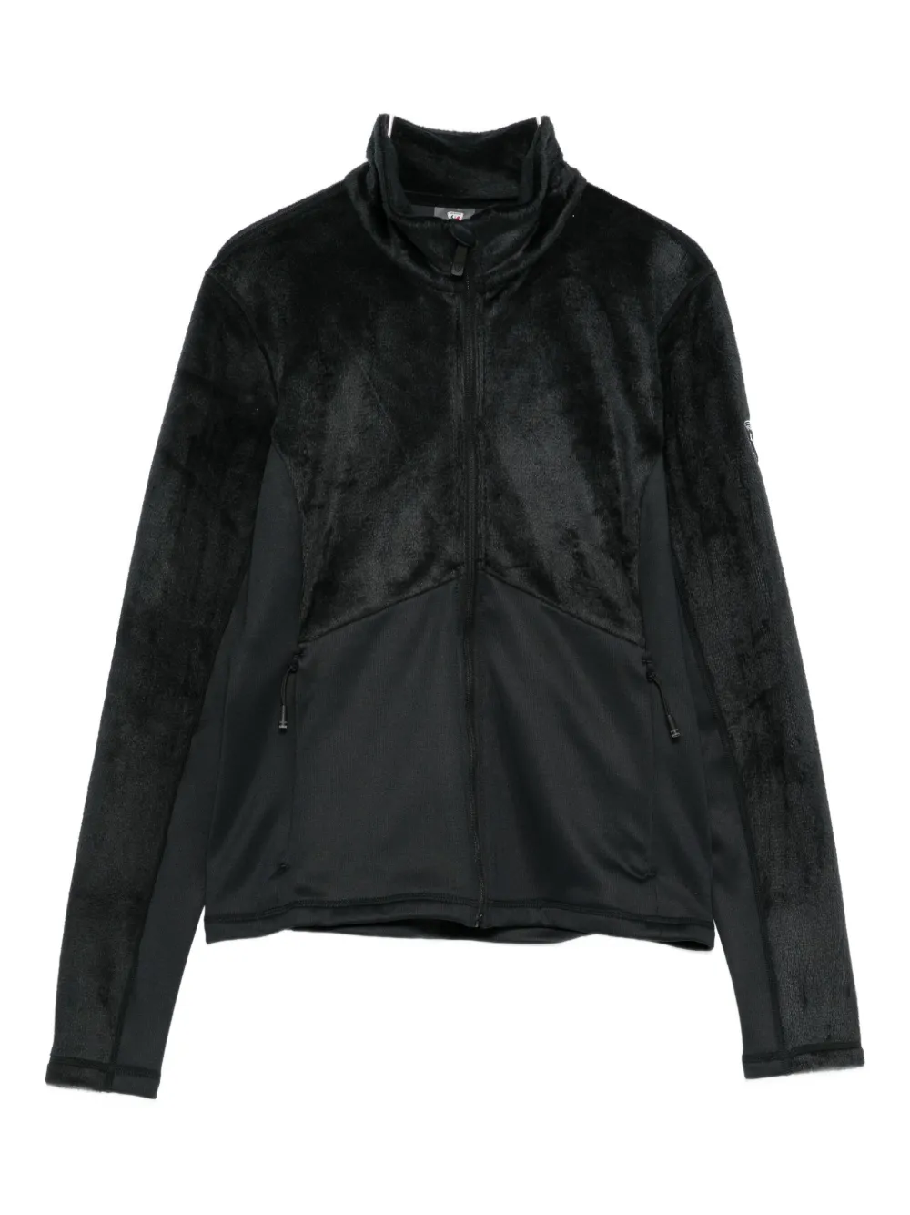 Rossignol Zip-up Fleece Jacket In Black