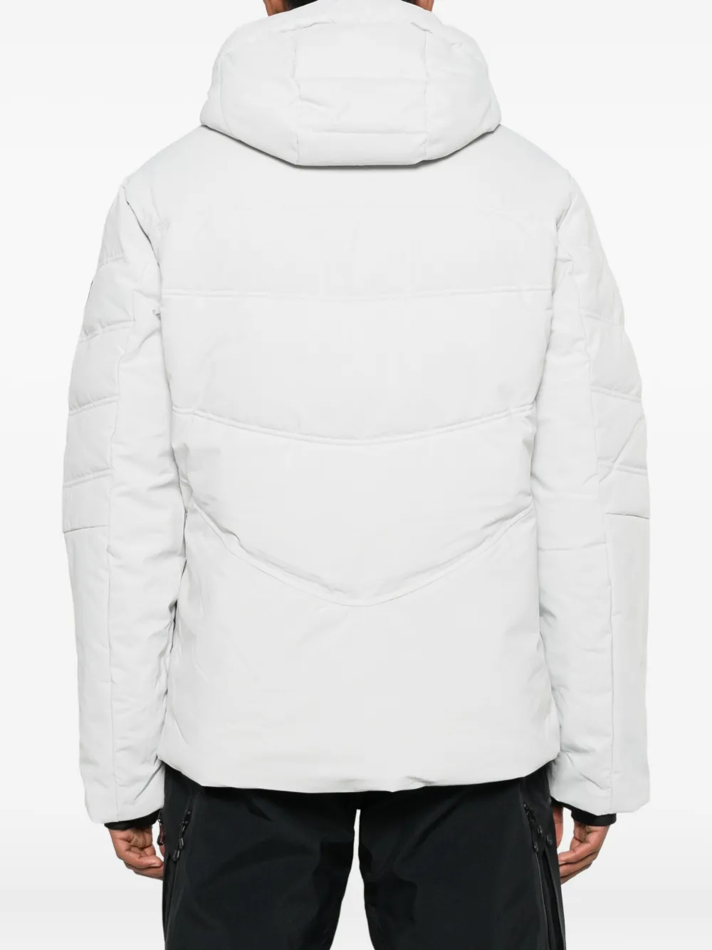 Rossignol Siz Hooded Quilted Ski Jacket In White