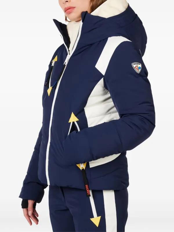 Rossignol x JCC graphic-print Down Jacket | Blue | FARFETCH