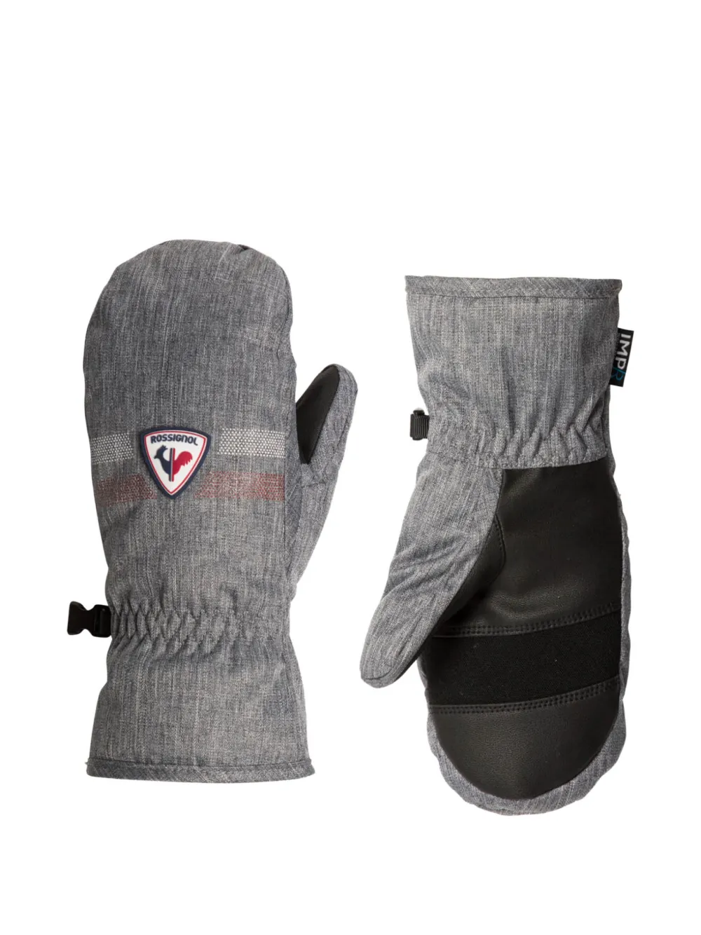 Rossignol JR Roc panelled mittens - Grijs
