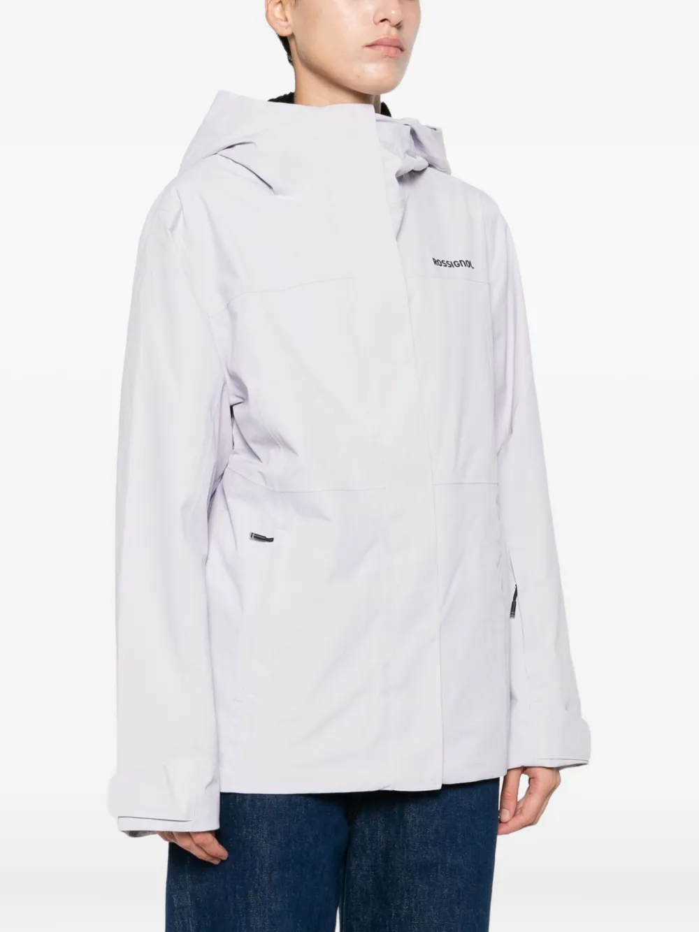 Rossignol Desafio 2l Hooded Jacket In Gray