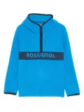 Rossignol Kids half-zip hooded fleece - Blue