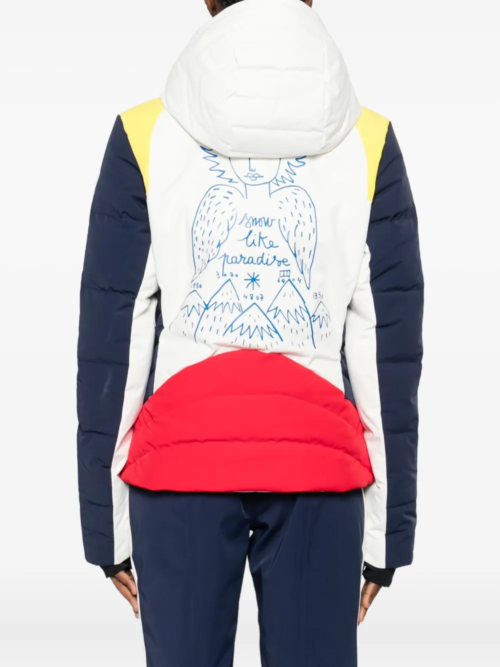 Rossignol Jcc Valdiz Panelled Ski Jacket In Multi