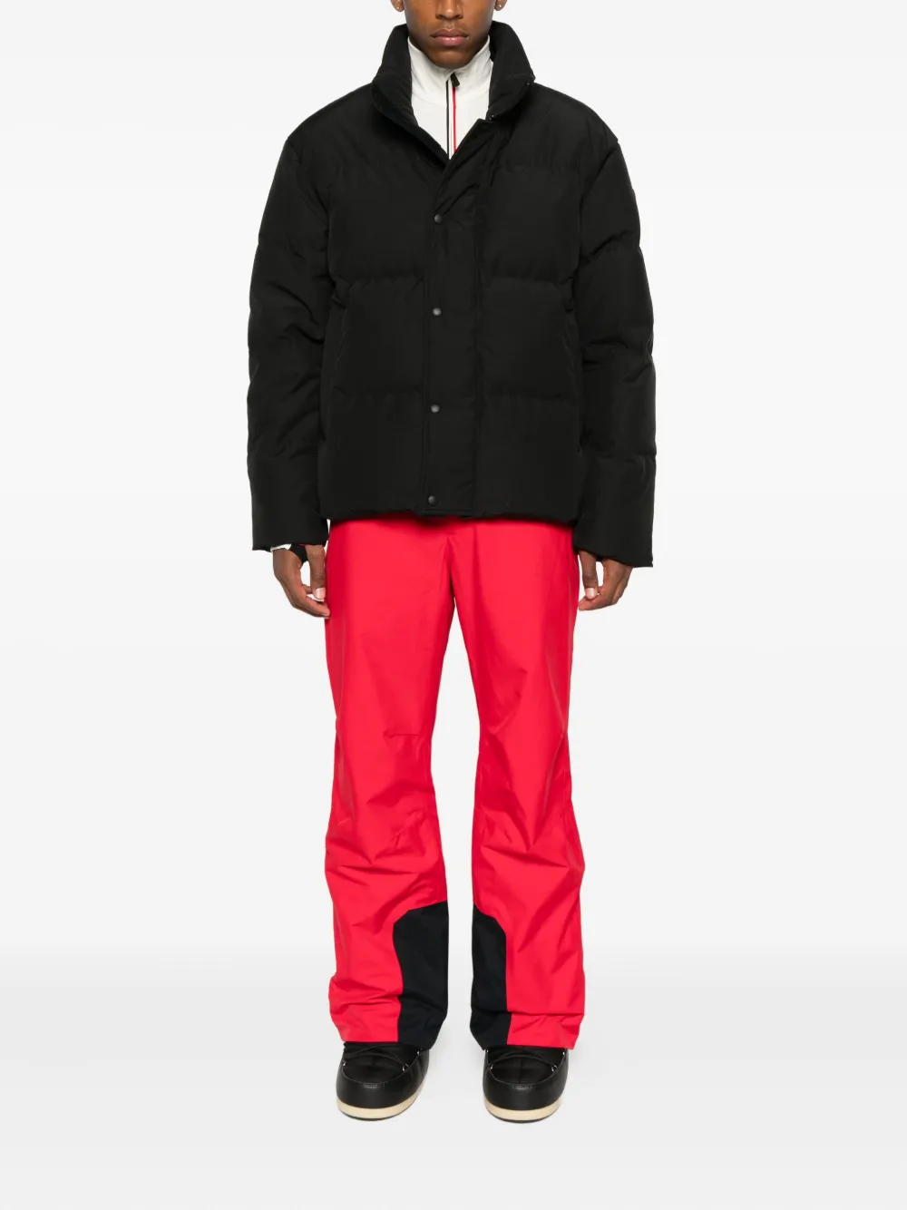 Rossignol Padded Ski Dungarees In Red