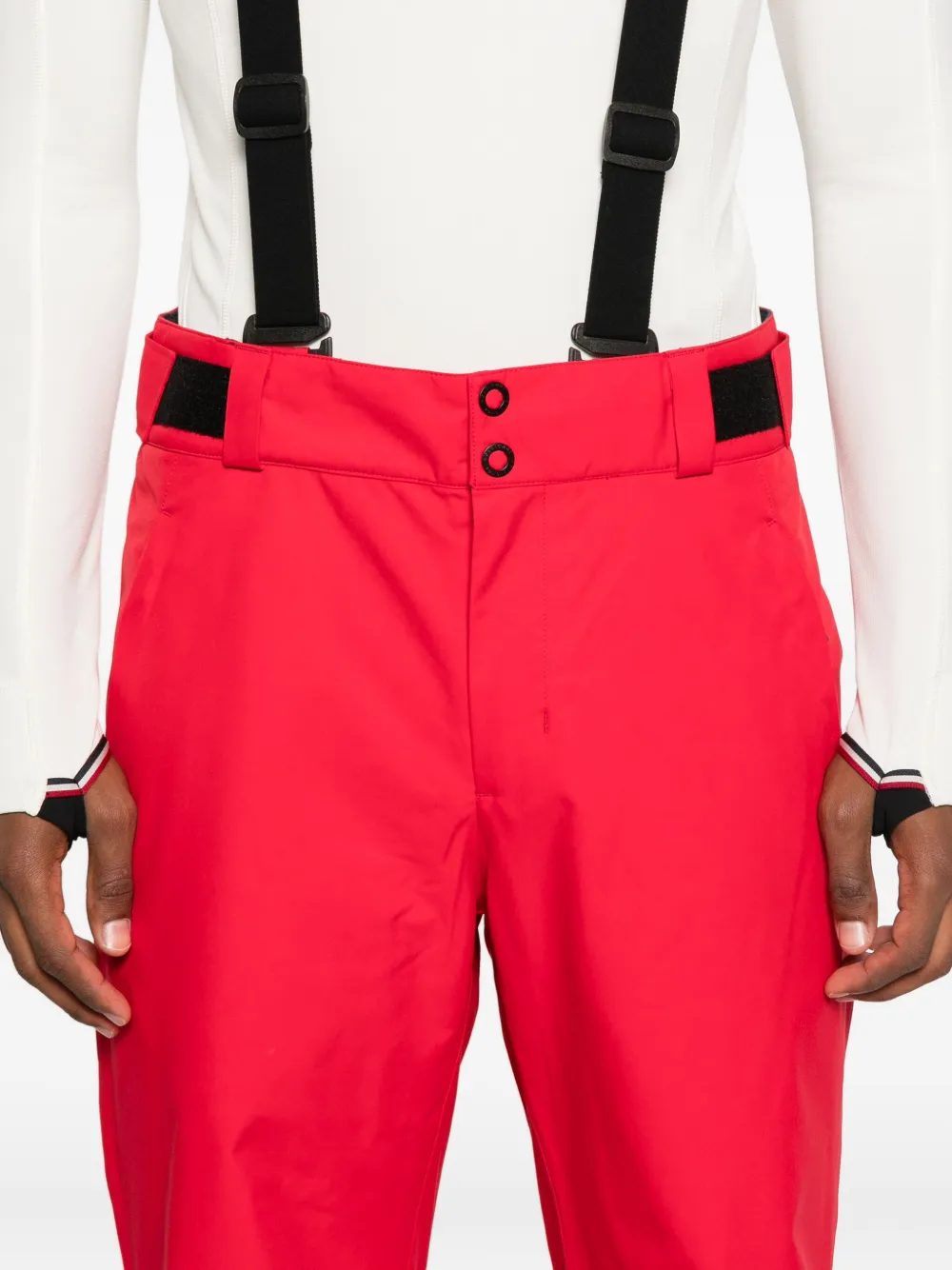 Rossignol Padded Ski Dungarees In Red