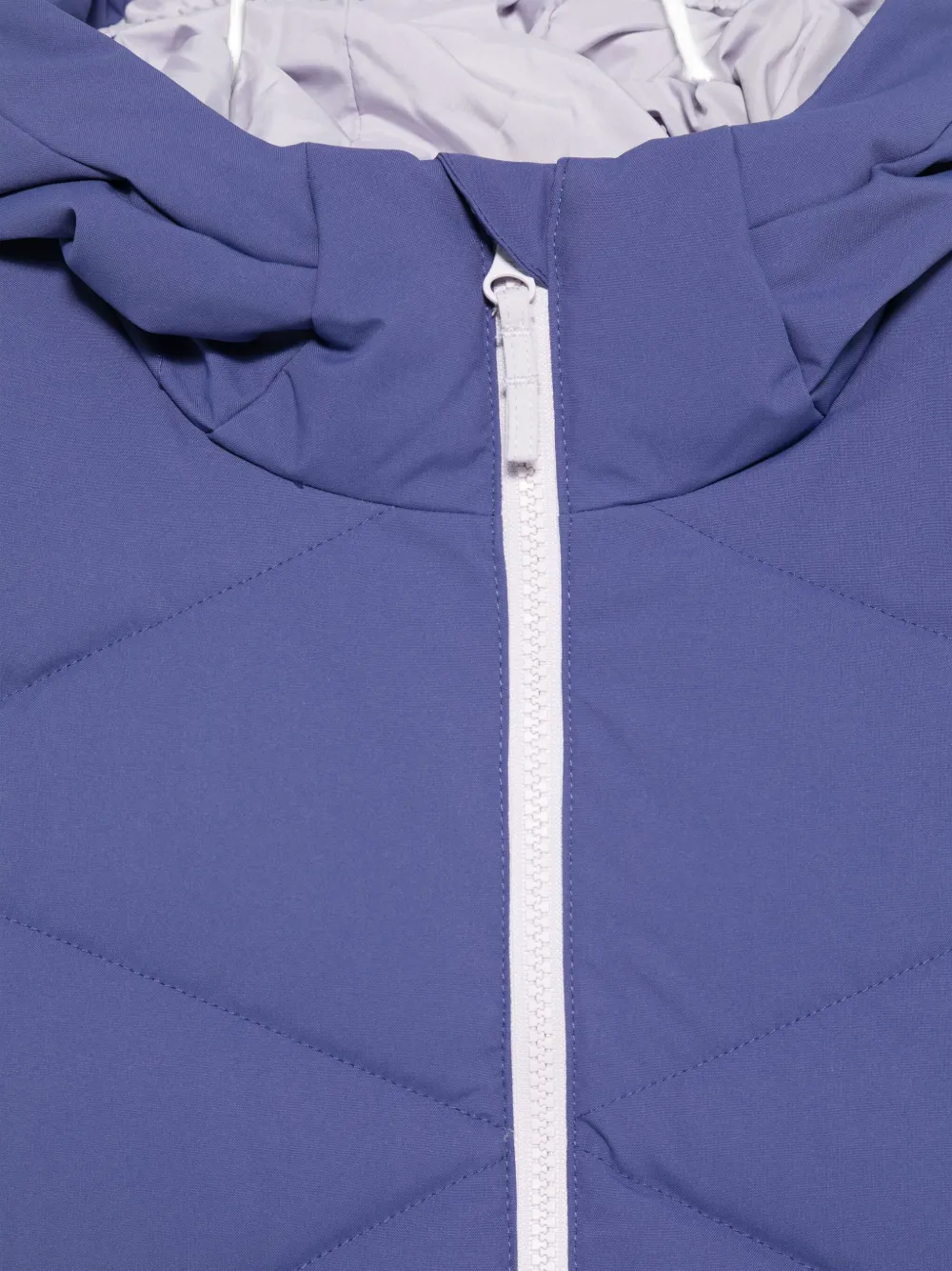 Rossignol Quilted Hooded Jacket In Purple