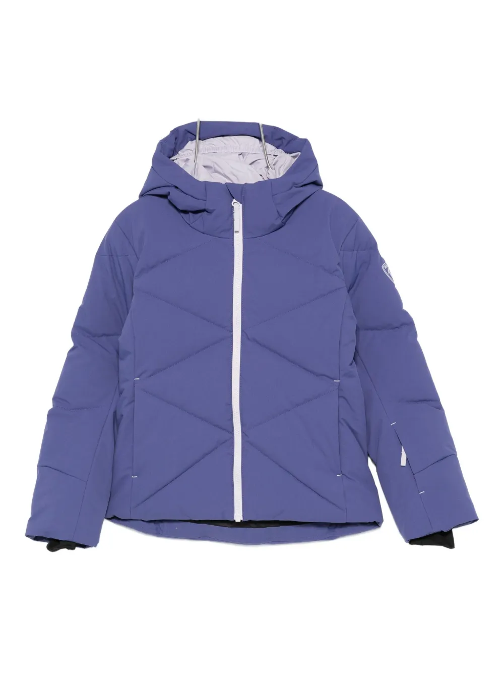 Rossignol Quilted Hooded Jacket In Purple