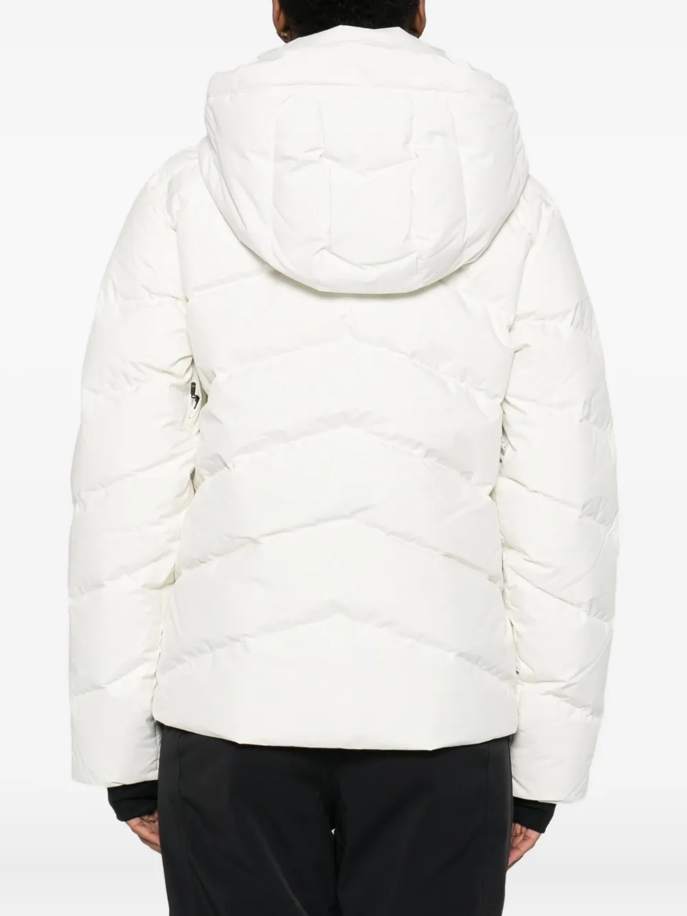 Rossignol Donsjack met capuchon Wit