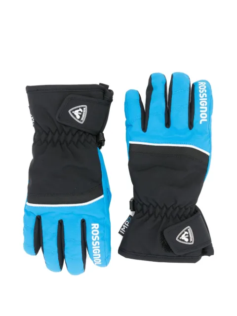 Rossignol guantes con logo estampado