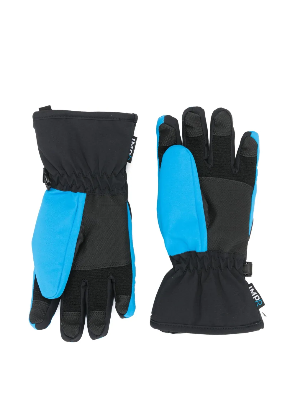 Rossignol logo-print gloves - Blauw
